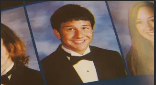  High School Yearbook picture of Andrew Ross